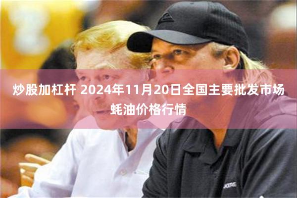 炒股加杠杆 2024年11月20日全国主要批发市场蚝油价格行情